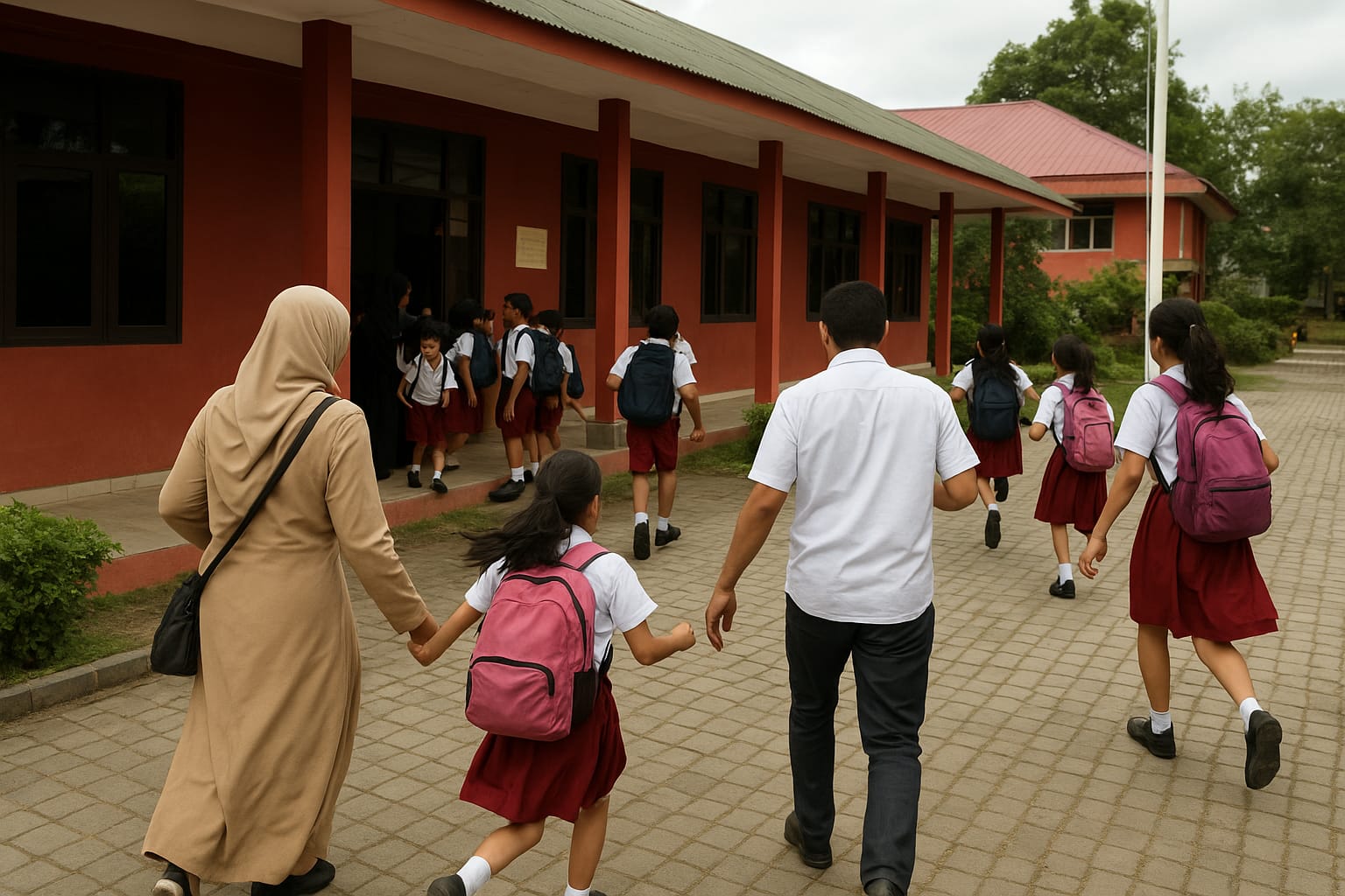 Orang Tua Panik, Sekolah di Parigi Pulangkan Siswa Pascagempa Magnitudo 5,0