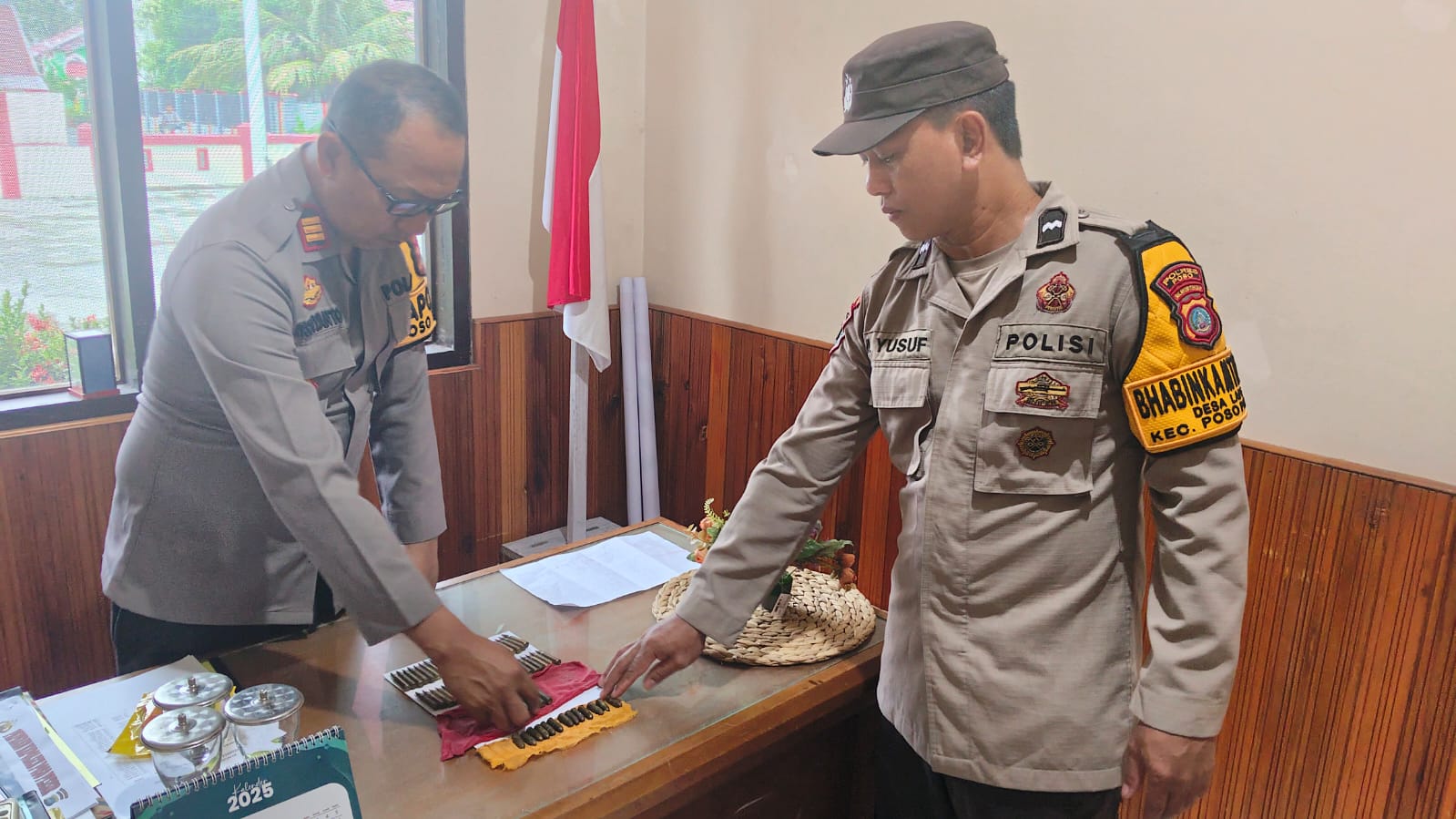 Polisi Apresiasi Warga Poso Pesisir Serahkan Temuan Amunisi Saat Renovasi Rumah