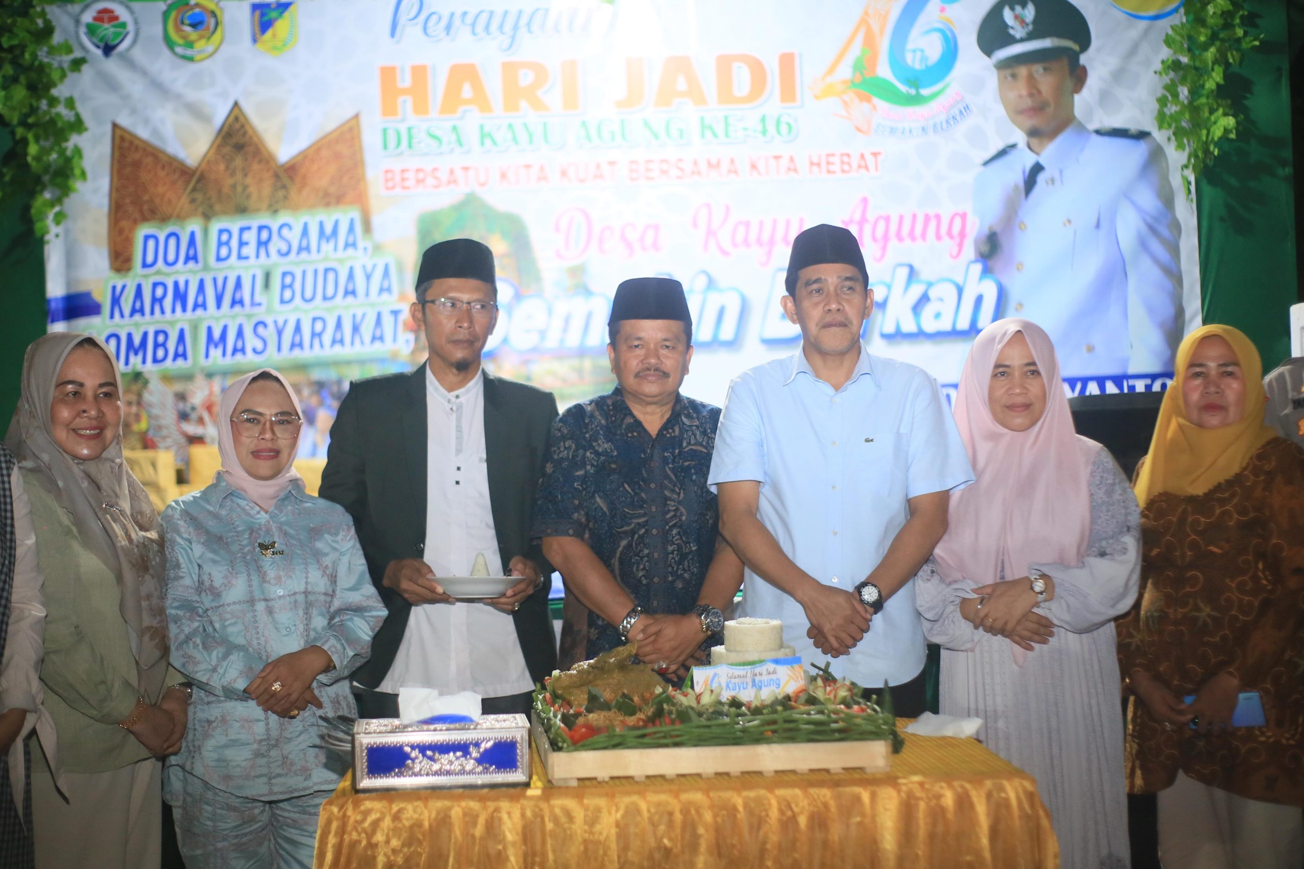 Hari Jadi Kayu Agung, Bupati Parimo Tegaskan Komitmen Bangun Desa