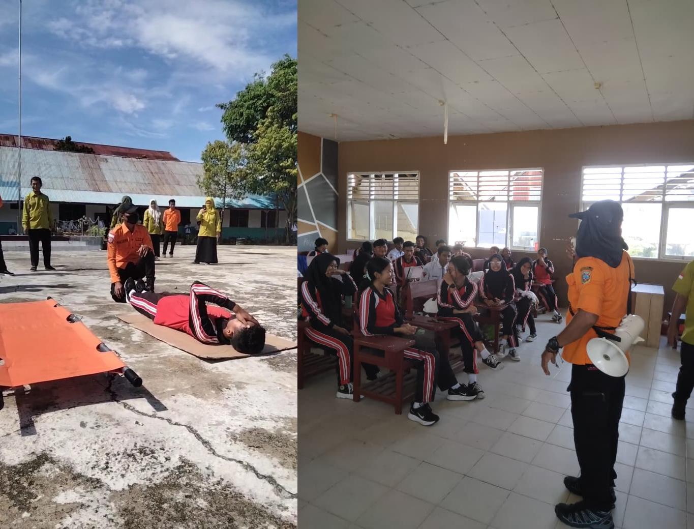Pelatihan Mitigasi Gempa Perkuat Kesiapsiagaan Pelajar di Parimo