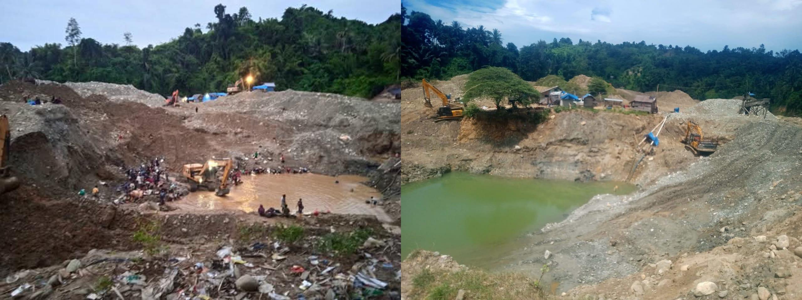 Tambang Ilegal Babat Hutan Moutong, Masuk Pantauan KPH Dampelas Tinombo