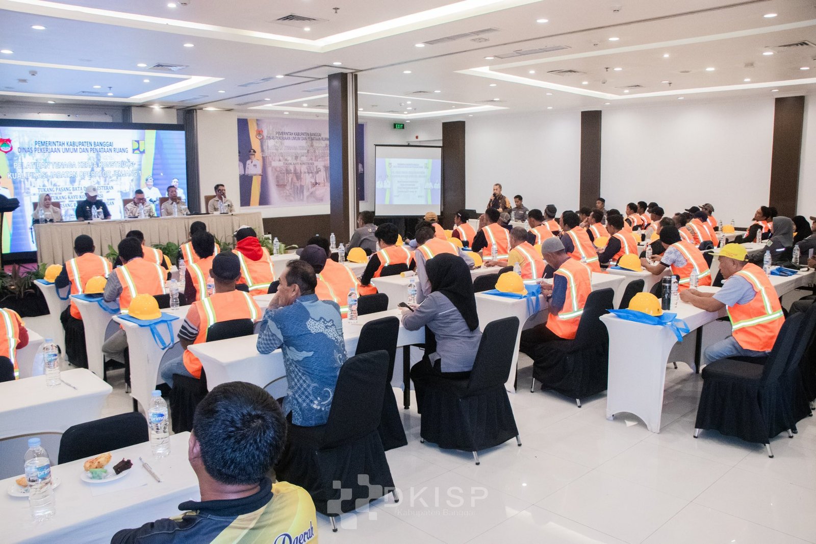 Dinas PUPR Banggai Gelar Pelatihan Tenaga Kerja Konstruksi Jabatan Operator