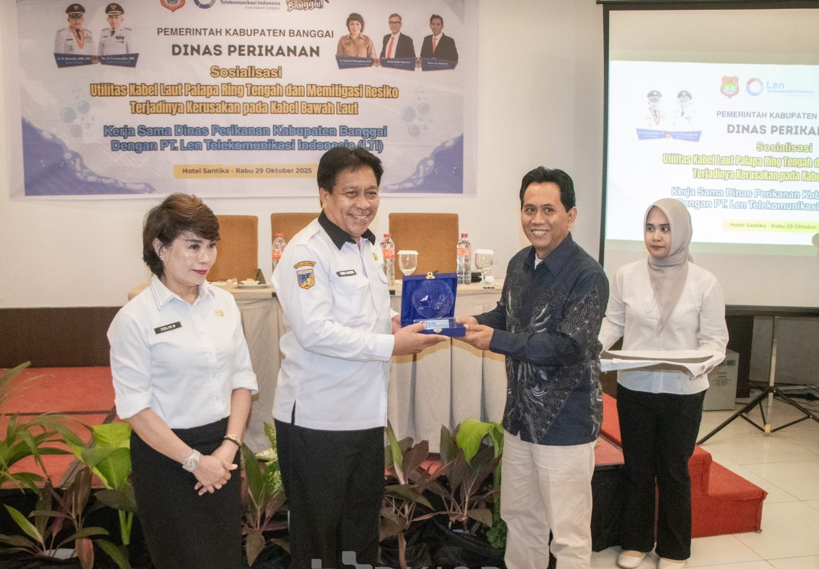 Pemda Banggai dan PT LTI Perkuat Sinergi Jaga Konektivitas Digital serta Perlindungan Nelayan