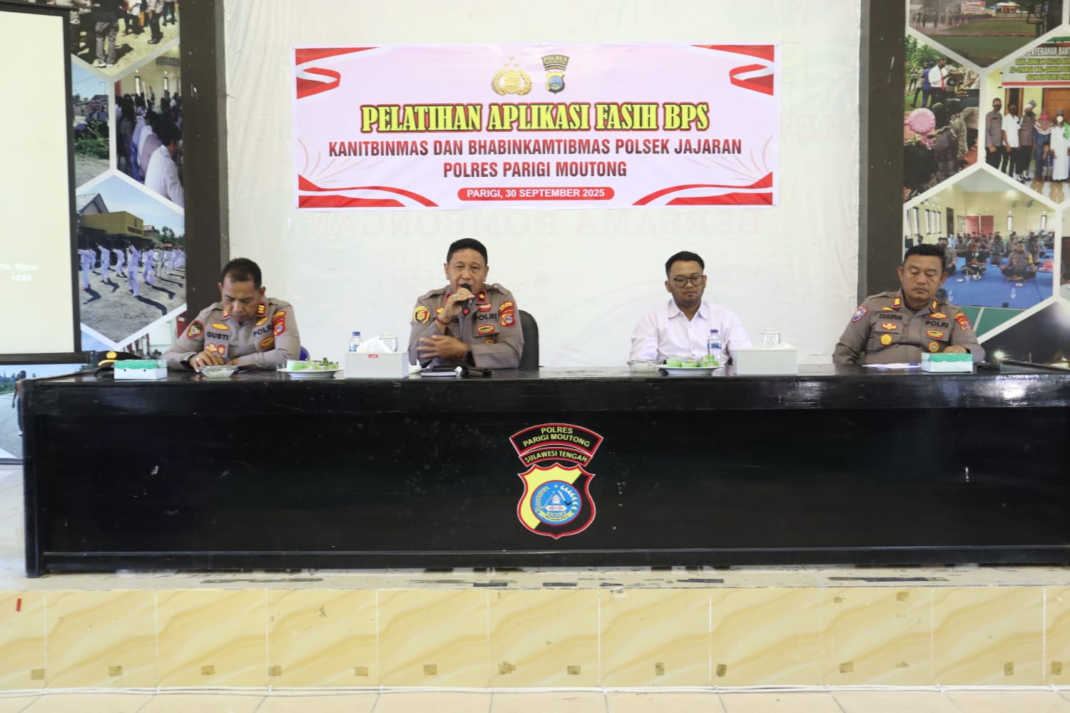 Polres Parimo Dorong Transformasi Digital Lewat Pelatihan Fasih BPS