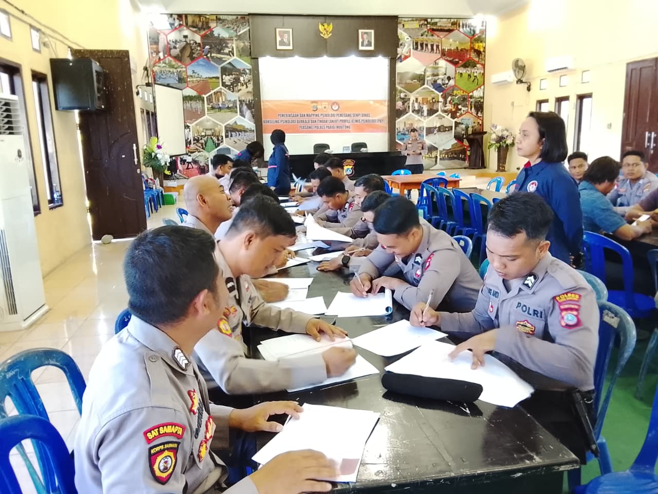 Polres Parimo Perketat Standar Psikologi Pemegang Senpi Dinas