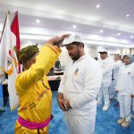 Ritual Adat Kaili Iringi Perjuangan Atlet Sulteng Menuju PON Bela Diri 2025 di Kudus