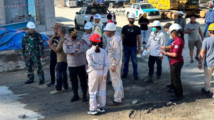 Polisi Pastikan Investigasi Menyeluruh Usai Kebakaran Menara Scrubber PT SLNC