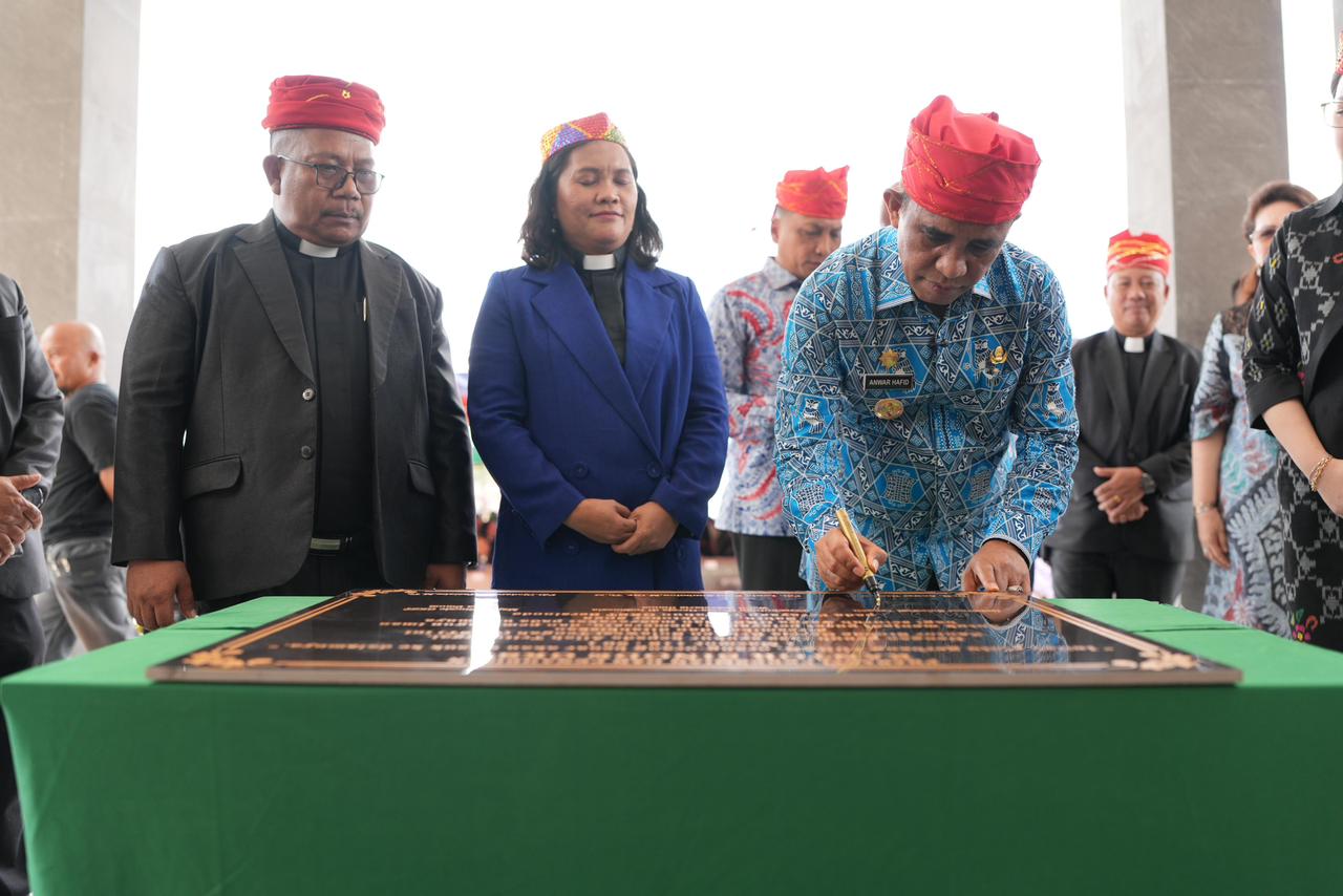 GKST Jadi Penggerak Toleransi, Gedung Baru Sinode Diresmikan Gubernur Sulteng