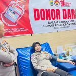 Polda Sulteng Gelar Donor Darah, Tunjukkan Peduli Kemanusiaan di HUT ke-74 Humas Polri