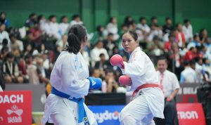Atlet Karate Sulteng Reyva Imelda Raih Perunggu di PON Bela Diri Kudus
