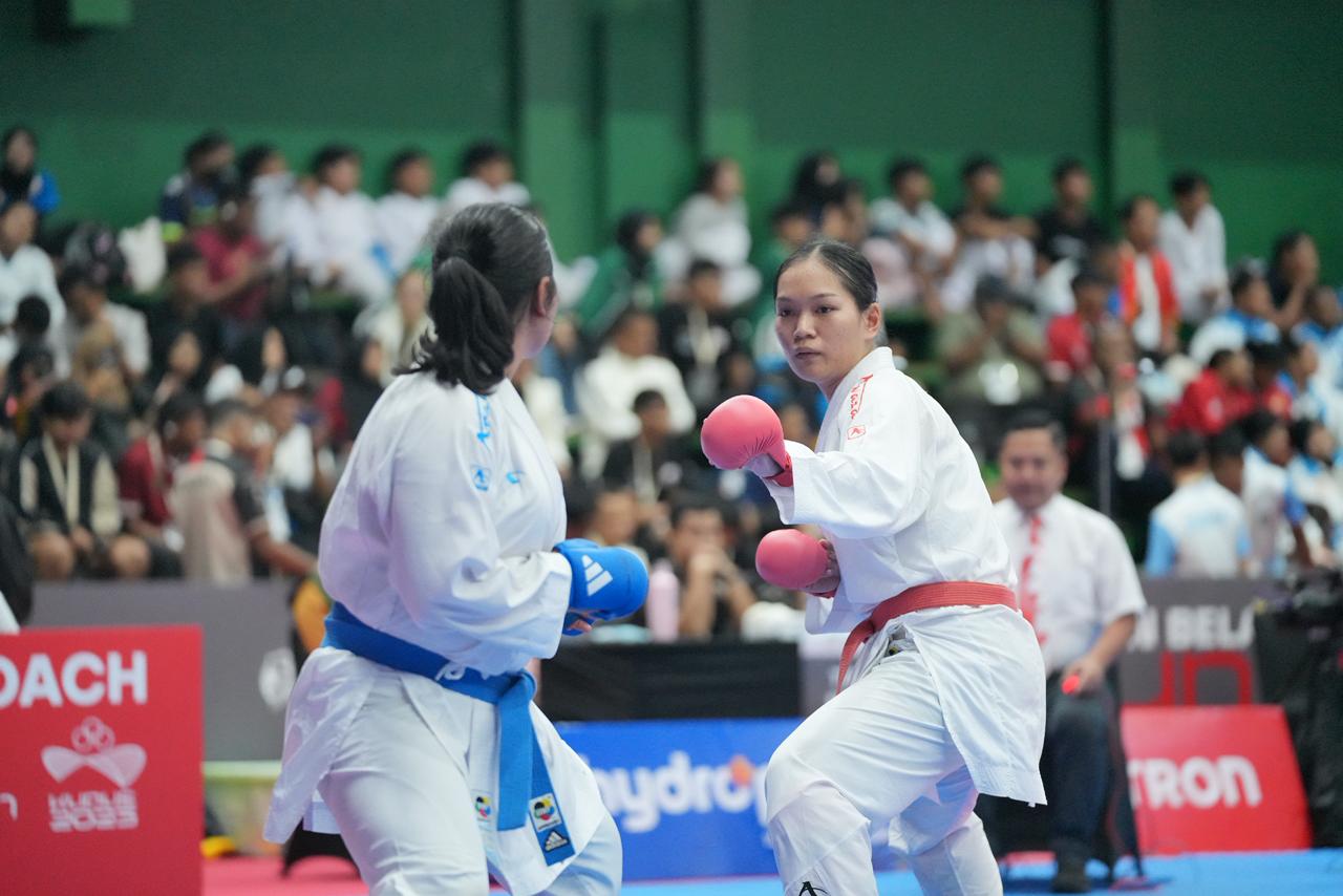 Atlet Karate Sulteng Reyva Imelda Raih Perunggu di PON Bela Diri Kudus Atlet Karate Sulteng Reyva Imelda Raih Perunggu di PON Bela Diri Kudus