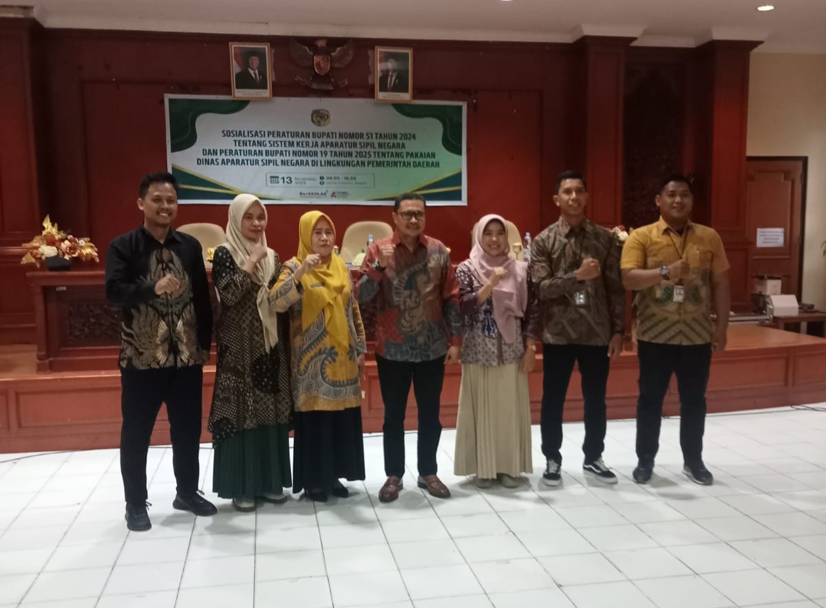 Perkuat Disiplin dan Profesionalisme ASN, Pemda Parimo Sosialisasikan Sistem Kerja Baru