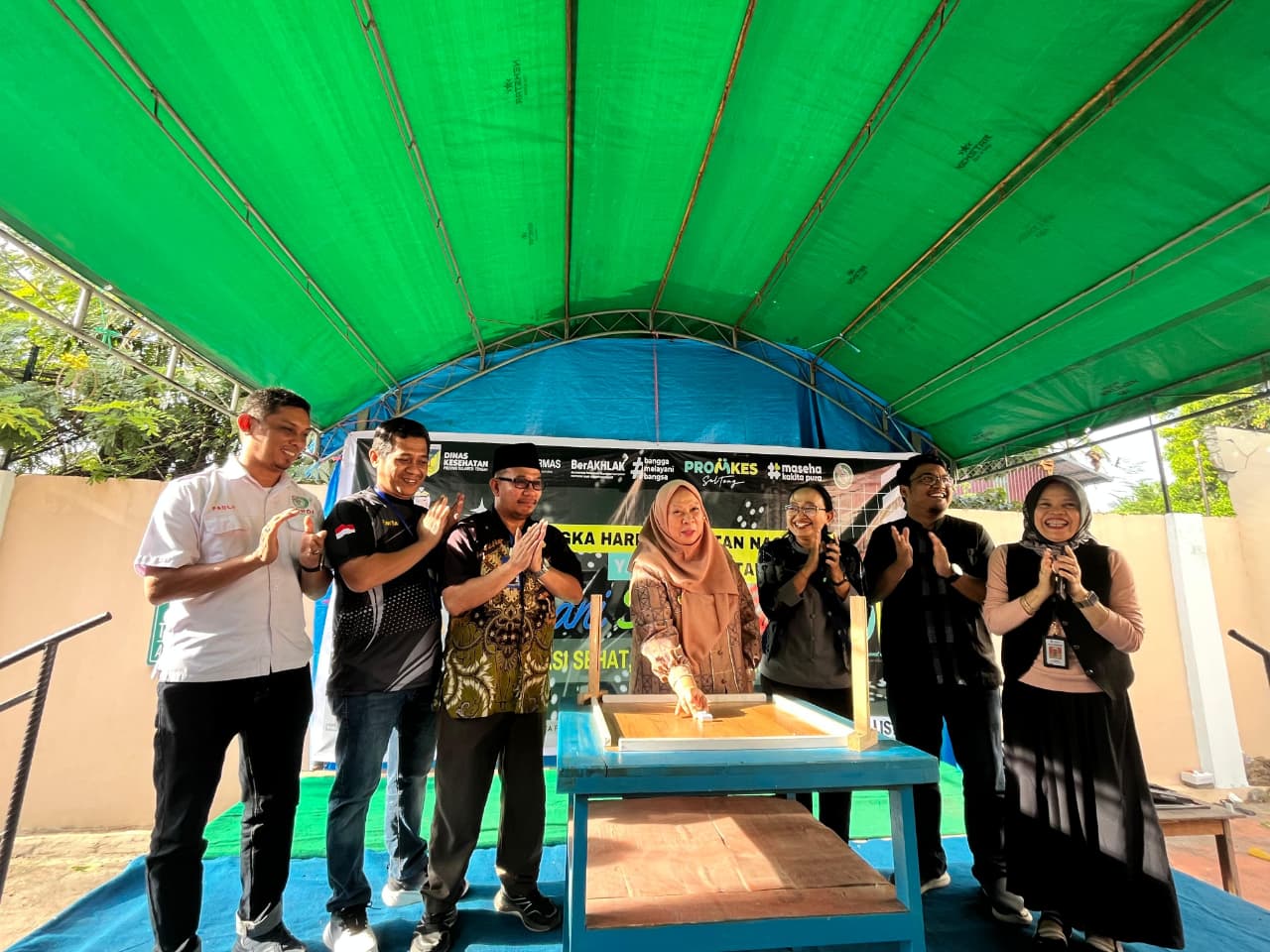 Domino Jadi Media Edukasi Kesehatan, Pemprov Sulteng Dorong Gaya Hidup BERANI Sehat