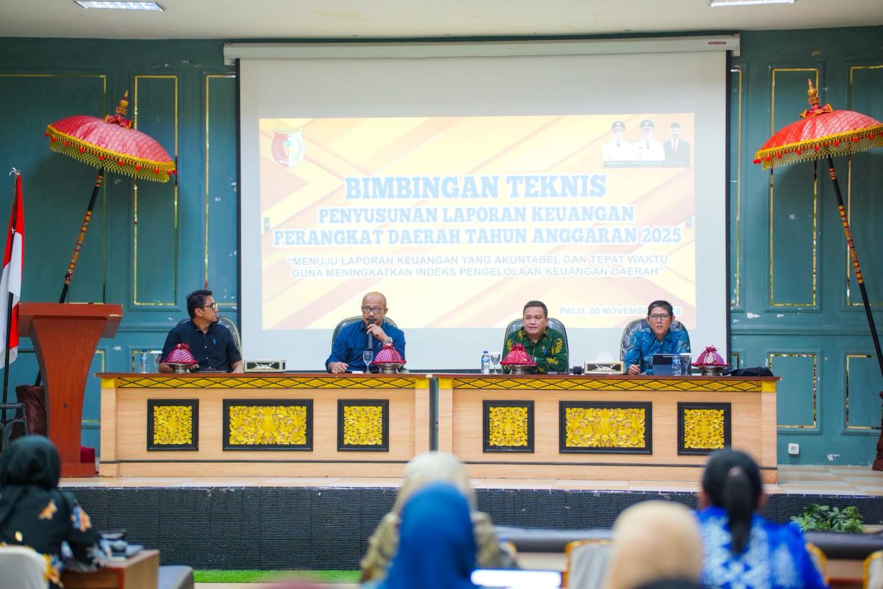Pemda Sigi Mantapkan Langkah Menuju WTP Lewat Bimtek Penyusunan LK-OPD
