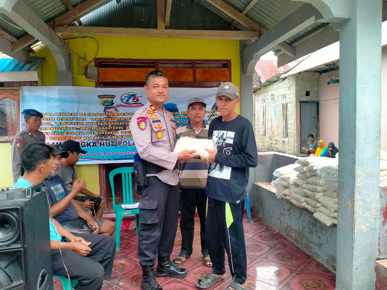 Polairud Parimo Bangun Kemitraan Bahari, Edukasi Nelayan Cegah Illegal Fishing