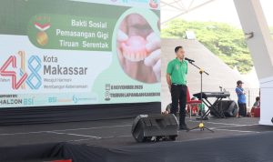 Catat Rekor MURI Gigi Tiruan Terbanyak, Pemkot Makassar Hadirkan Senyum Baru untuk Warga