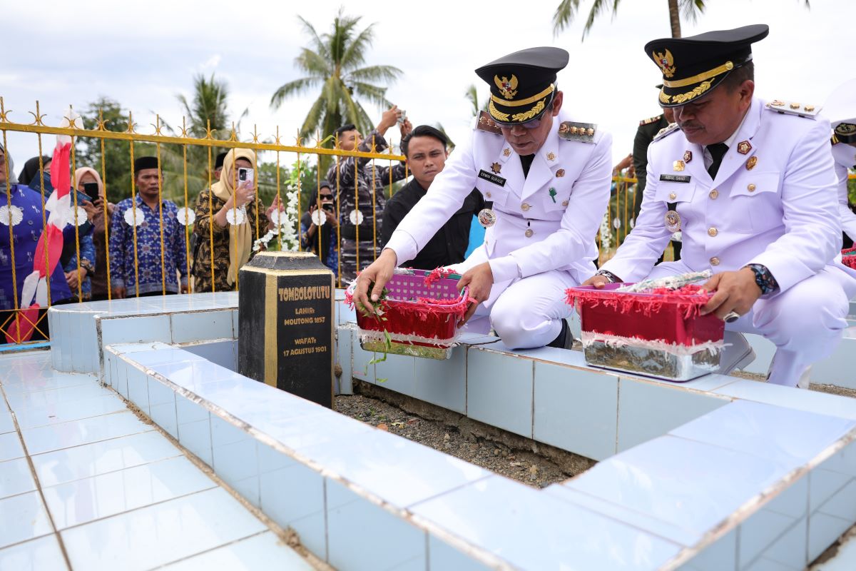 Peringati Hari Pahlawan, Bupati Parimo Ajak Warga Teladani Semangat Perjuangan Tombolotutu