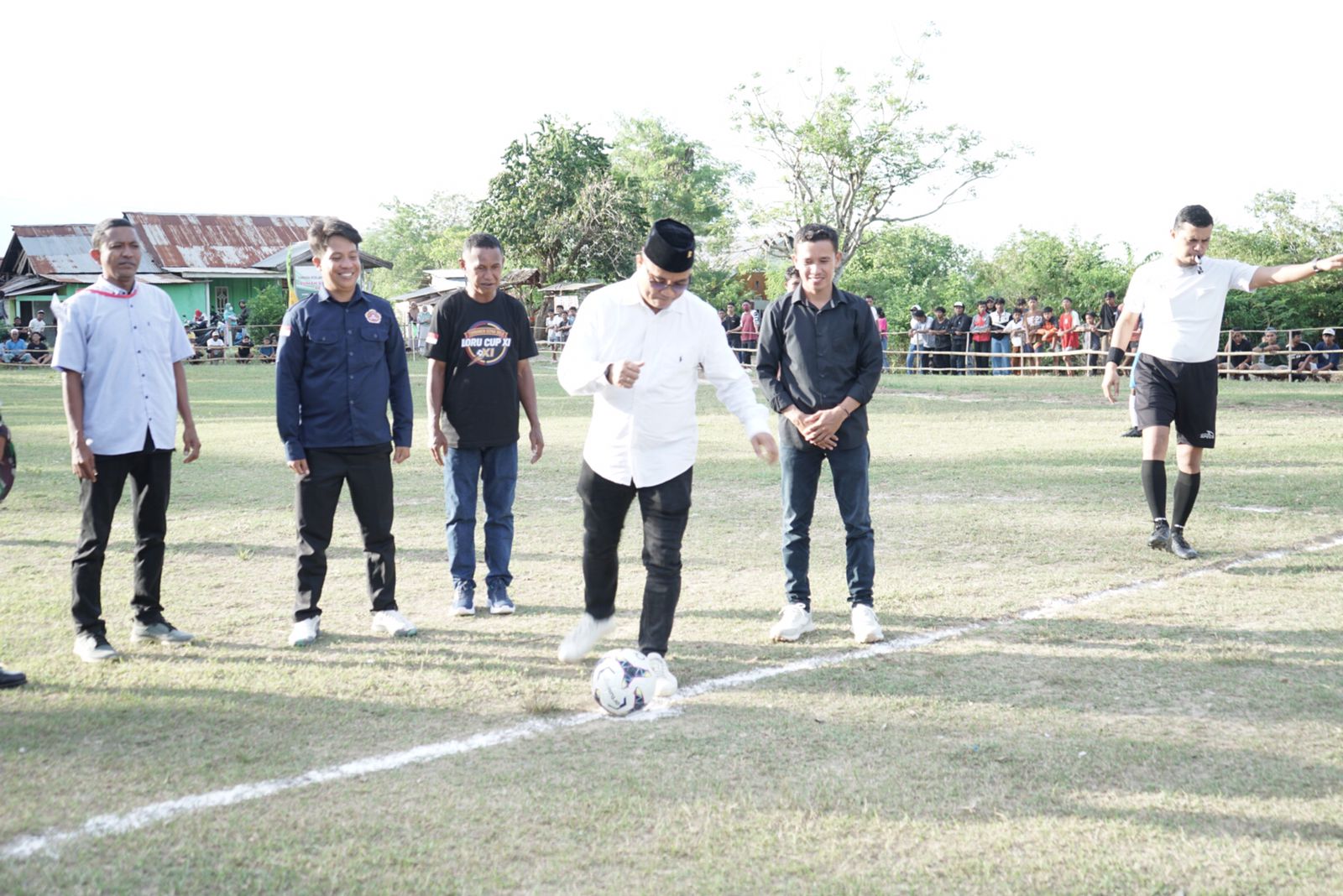 Turnamen Loru Cup XI Resmi Dibuka, Wabup Sigi Dorong Pembinaan Atlet Desa