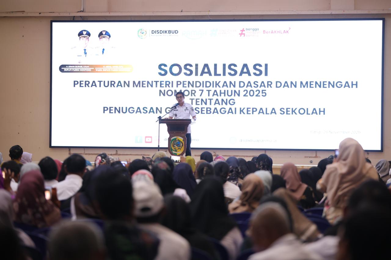 Parimo Perkuat Tata Kelola Penugasan Kepsek Lewat Sosialisasi Permendikdasmeng 7/2025