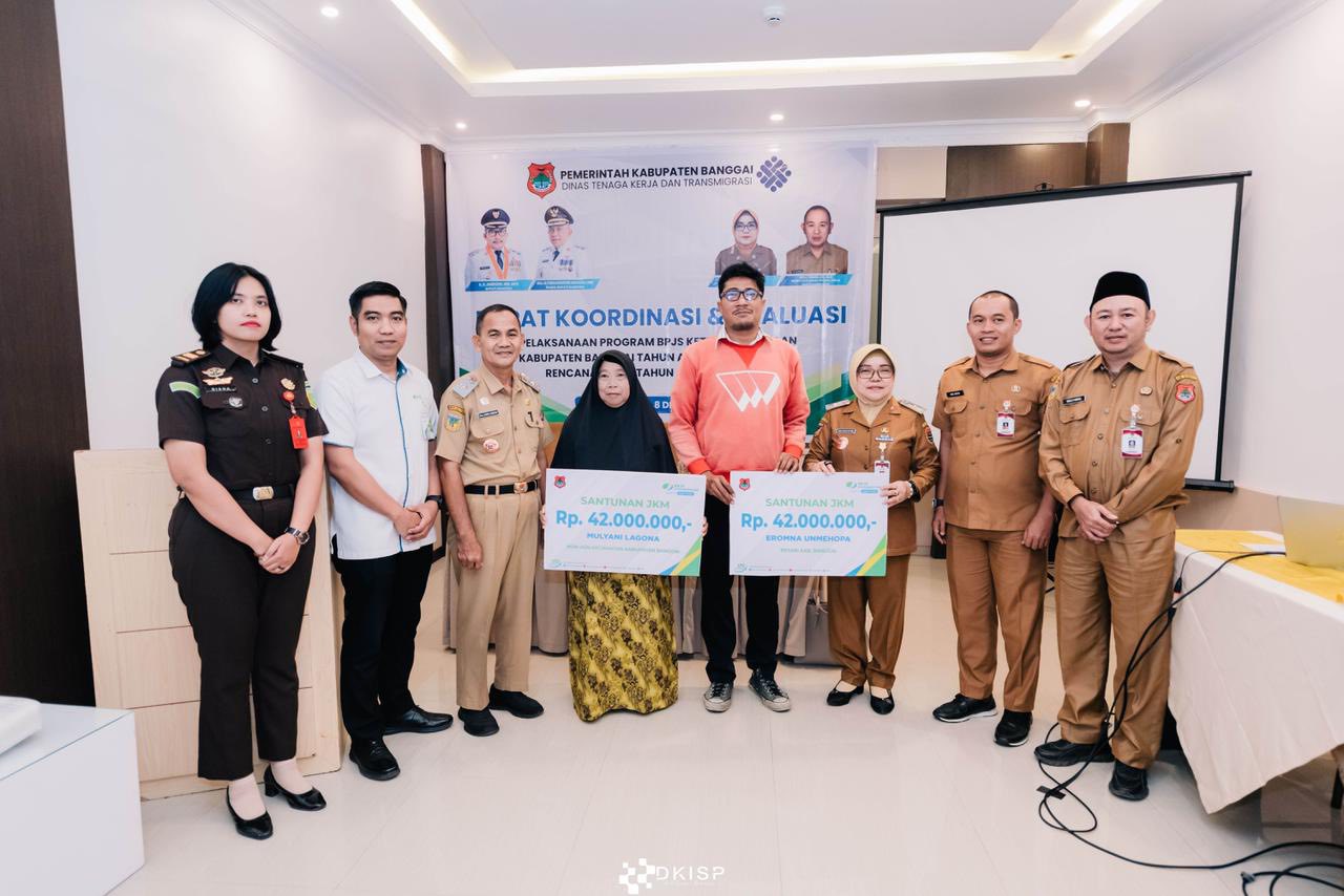Pemda Banggai Targetkan 99,5% Pekerja Terlindungi BPJS Ketenagakerjaan pada 2026