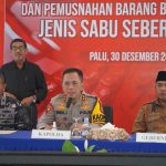 Musnahkan 60 Kg Sabu, Kapolda Sulteng Tegaskan Perang Tanpa Kompromi terhadap Narkotika