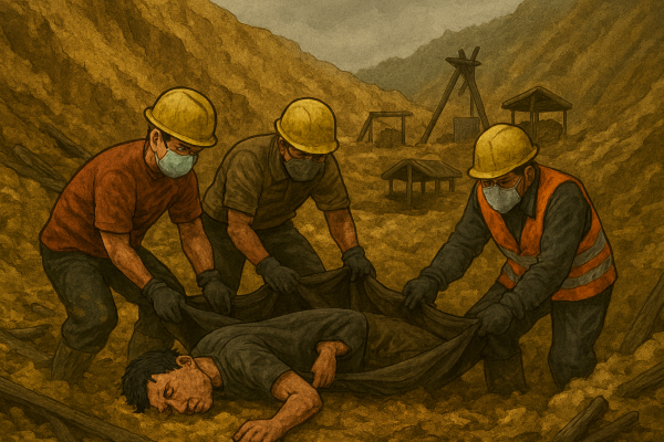 PETI Moutong Menelan Korban Jiwa, Longsor Tewaskan Dua Penambang