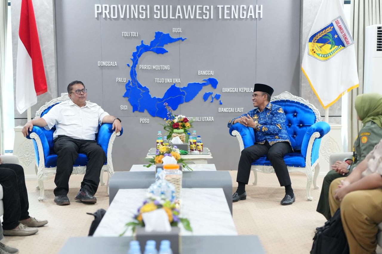 Siapkan Lahan Produktif: Gubernur Sulteng Sepakat Percepat Program Cetak Sawah