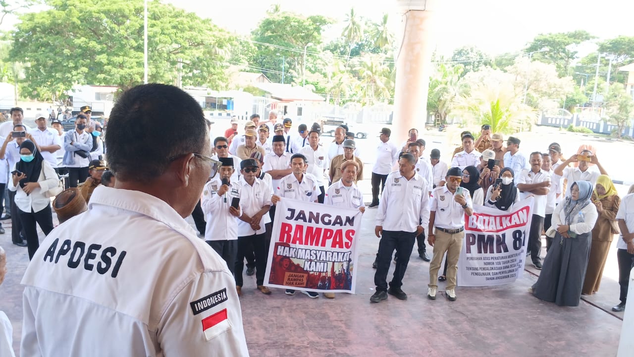 Pemda Parimo Pertimbangkan Pakai BTT Bayarkan Gaji Perangkat Desa yang Tertunda