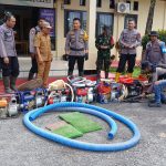 Polsek Kasimbar Tertibkan PETI di Posona, Cegah Kerusakan Lingkungan