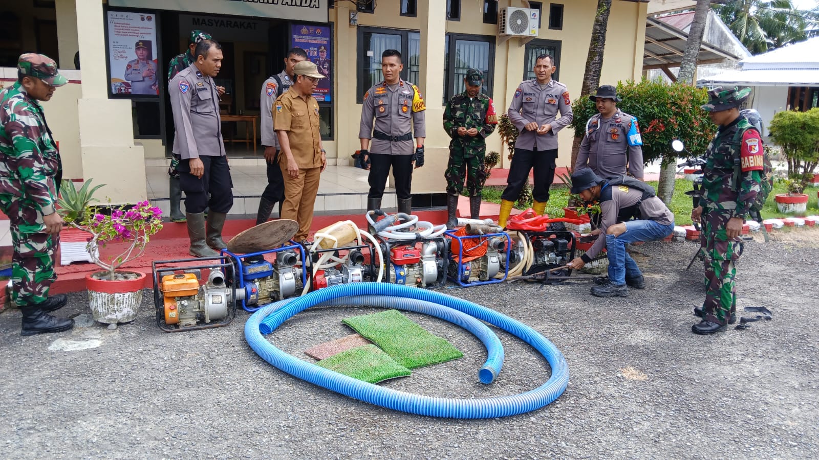 Polsek Kasimbar Tertibkan PETI di Posona, Cegah Kerusakan Lingkungan