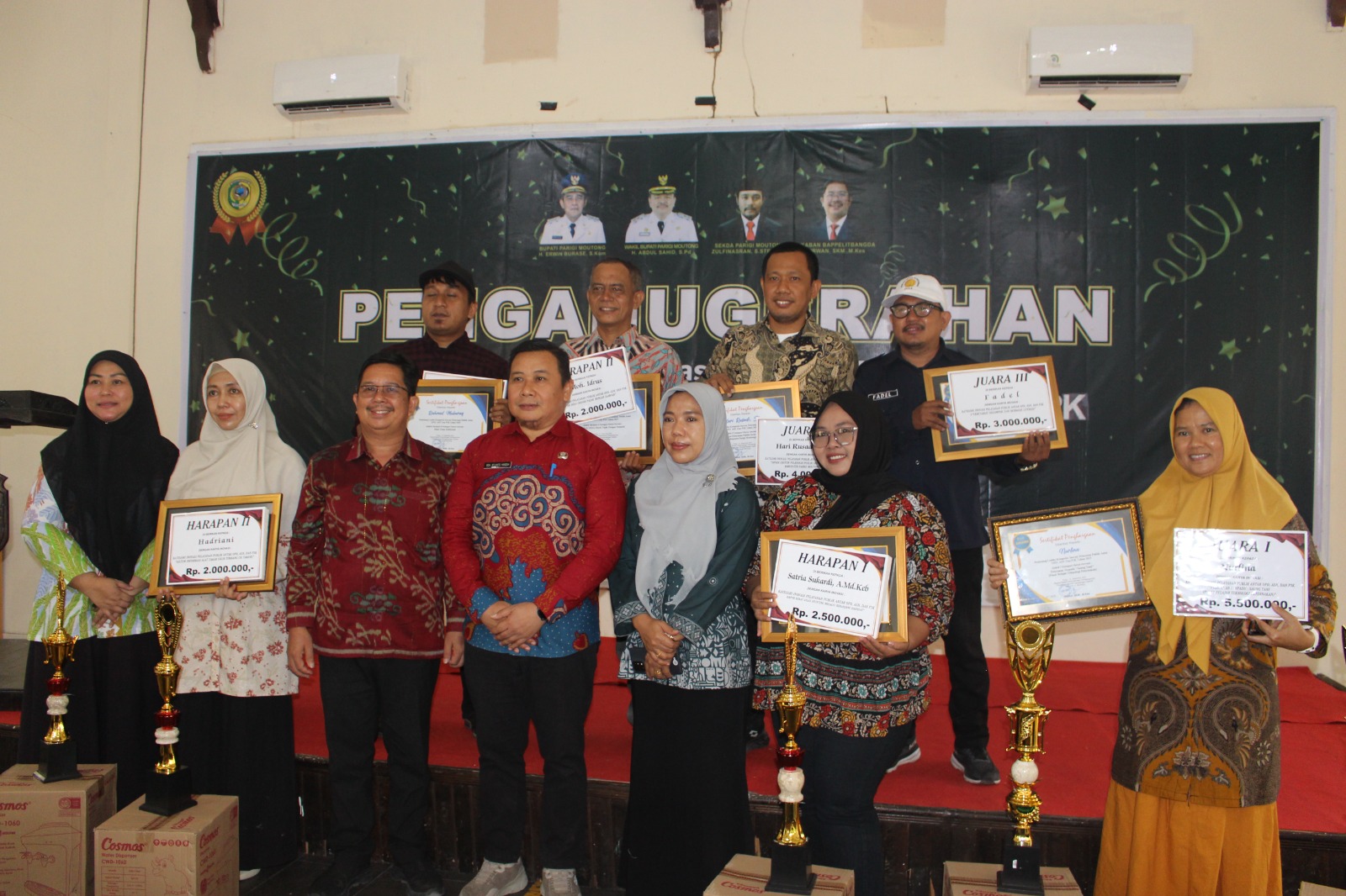 Inovasi Jadi Motor Perubahan Pelayanan Publik di Parimo