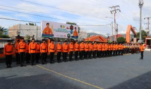 Kantor SAR Palu Gelar Apel Siaga Natal 2025 dan Tahun Baru 2026