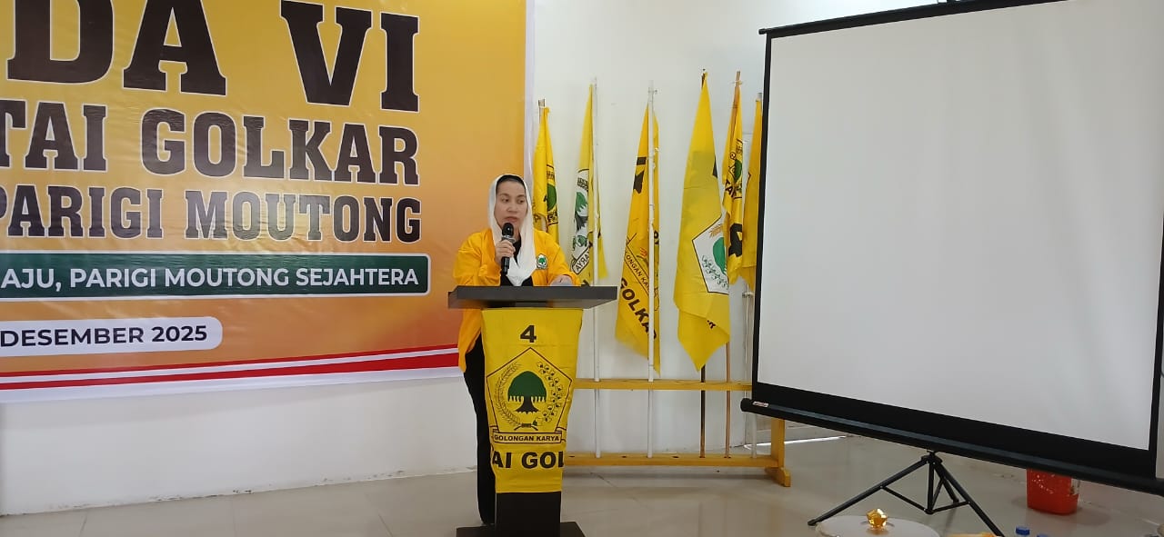 DPD Partai Golkar Sulteng Harapkan Ketua Baru Mampu Tambah Kursi DPRD Parimo