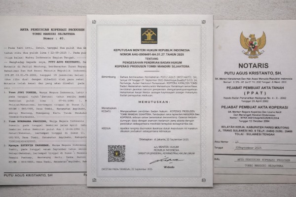 Koperasi Tombi Mandiri Sejahtera Beroperasi, DisKopUKM Parimo Mengaku Tak Tahu