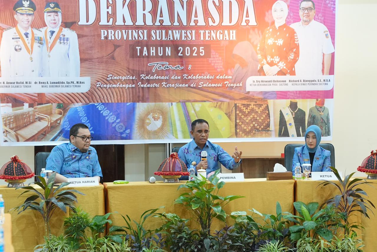Dekranasda Sulteng Didorong Jadi Motor Ekonomi Kreatif Berbasis Pariwisata