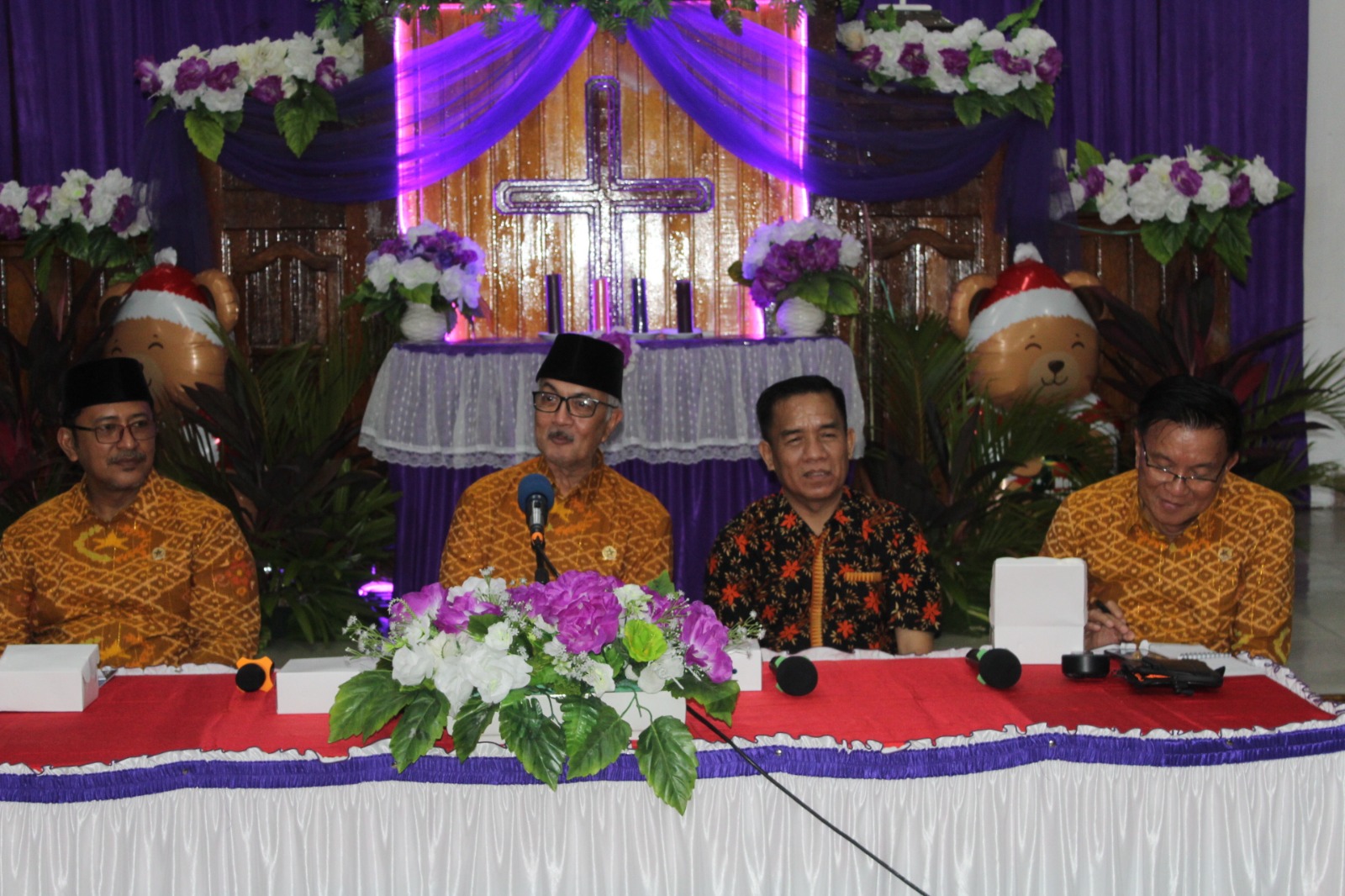 Kerukunan Lintas Iman Jadi Fondasi Kebersamaan, FKUB Sulteng Sambangi Jemaat GKST