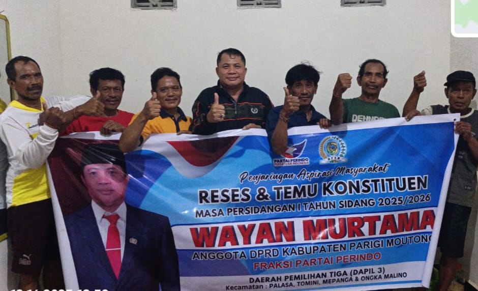 Wayan Murtaman Komitmen Perjuangkan Aspirasi Masyarakat Parimo