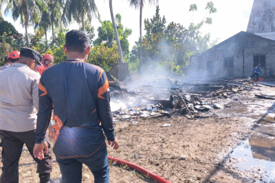 Gudang Sekolah di Parigi Selatan Terbakar, Tidak Ada Korban Jiwa