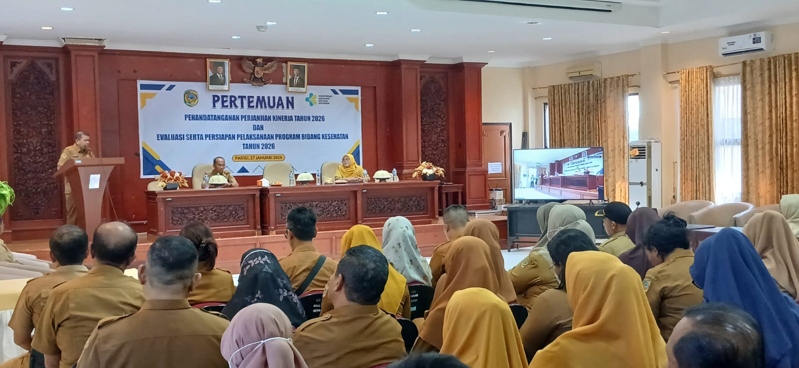 Nakes di Parimo Diminta Berikan Pelayanan Ekstra bagi Masyarakat