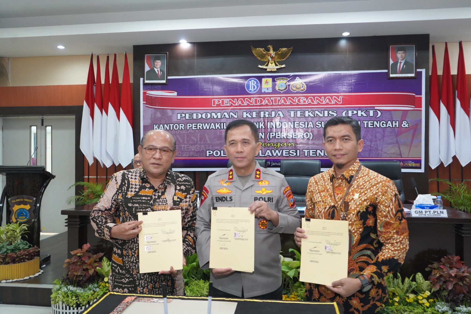 Gendeng BI–PLN, Polda Sulteng Fokus Jaga Objek Vital dan Layanan Publik