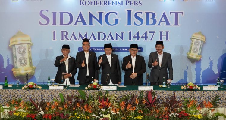 Hasil Sidang Isbat: Puasa Ramadan 1447 H Mulai Kamis, 19 Februari 2026