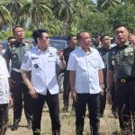 Pangdam XXIII/Palaka Wira Tinjau Lahan Hibah untuk Pembangunan Korem dan Denpom di Parimo