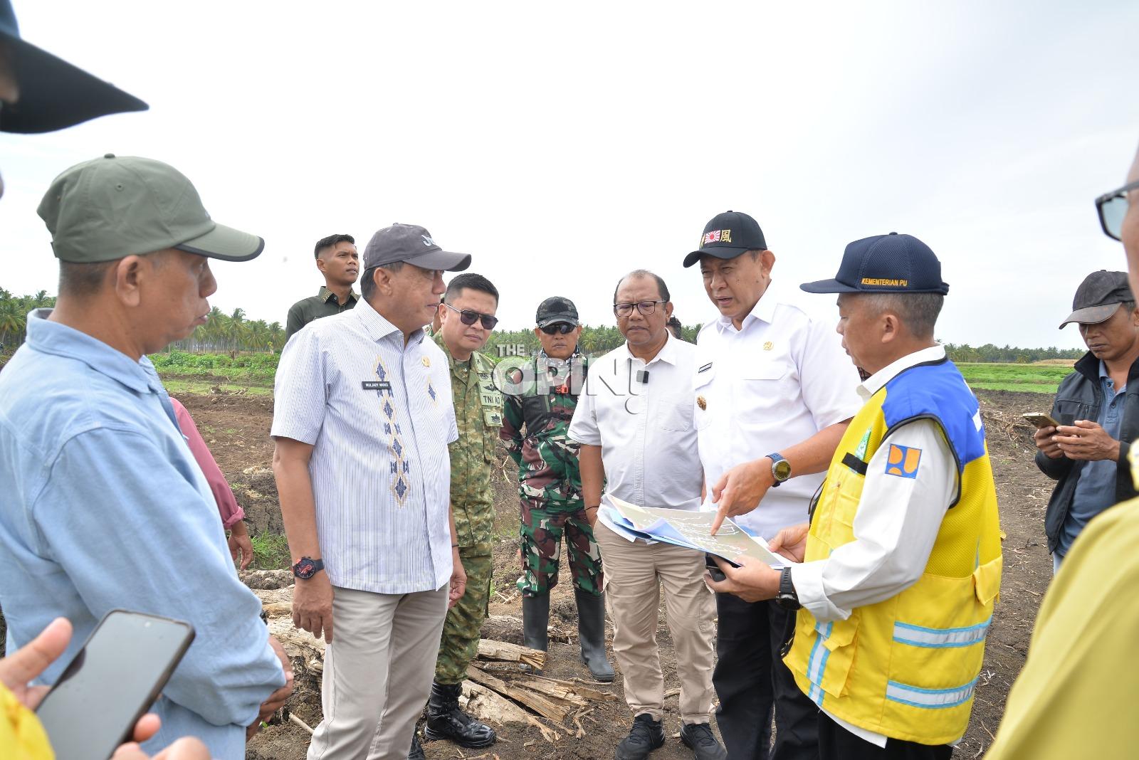 Progres Cetak Sawah Lambat, Gusnar Dorong Penambahan Alat Berat di Randangan