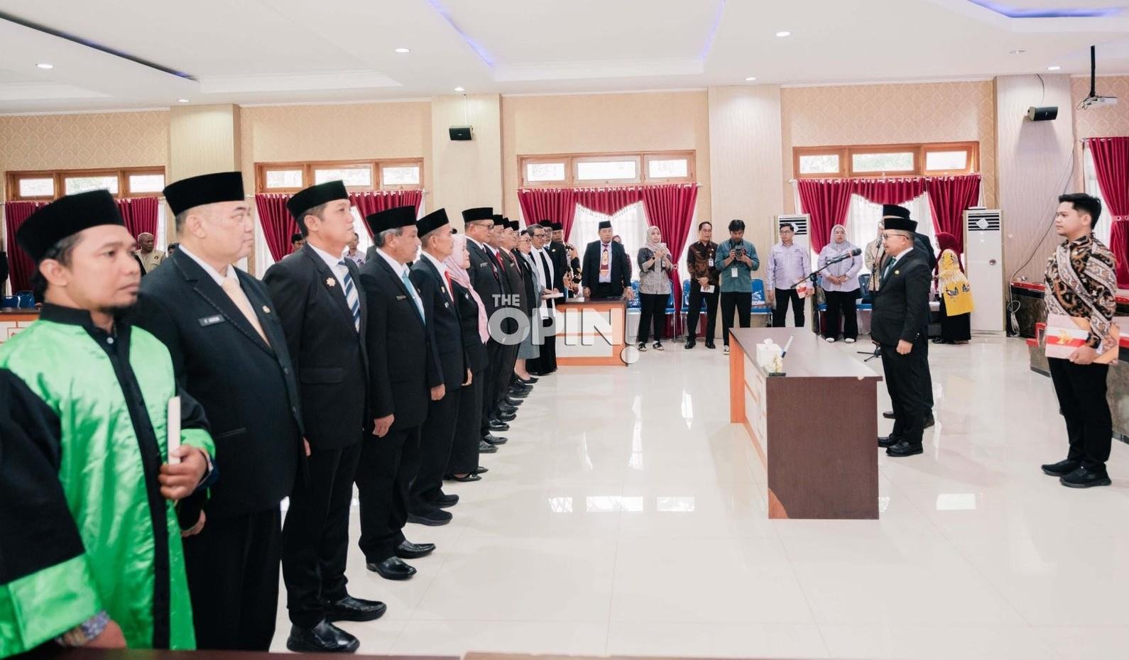 Rotasi 10 Pejabat, Bupati Banggai Tegaskan Kontrak Kinerja dan Siap Evaluasi
