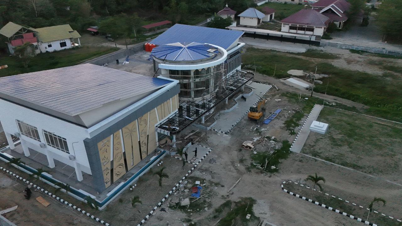 Proyek Perpustakaan Tak Kunjung Tuntas, Dispusarda Parimo Belum Ambil Sikap