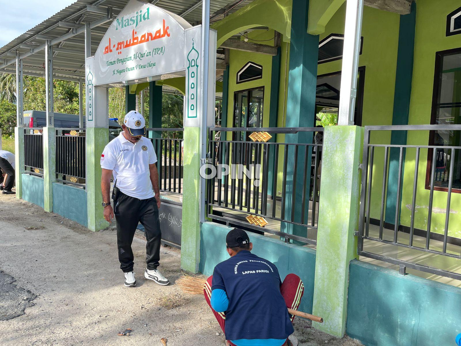 Sambut Ramadan 1447 H, Lapas Parigi Gelar Aksi Bersih Rumah Ibadah