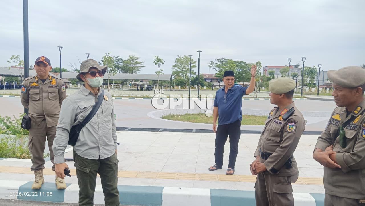 Satpol PP Sulteng Fokus Kendalikan Massa Saat Tasyakuran dan Bagi Sembako