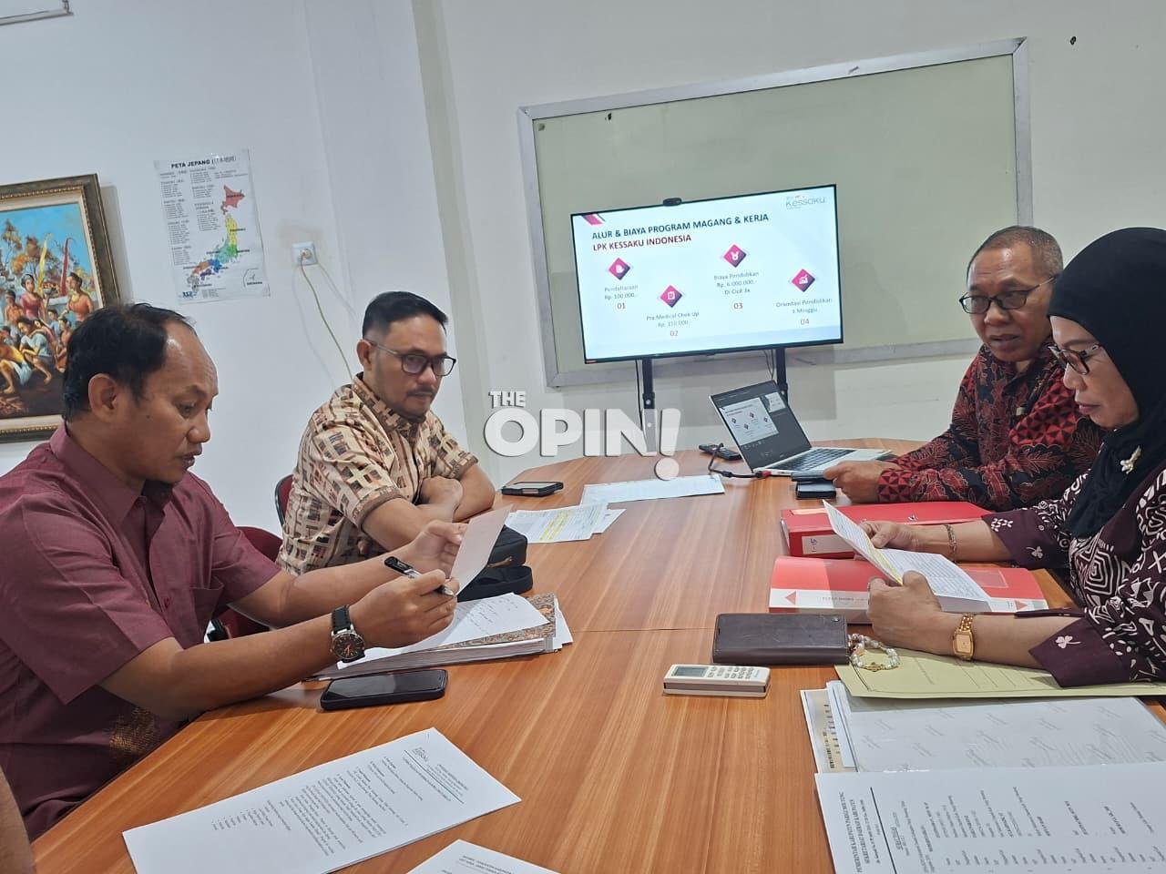 Pastikan Perlindungan Peserta, Sekda Parimo Tinjau LPK Kessaku Karawang