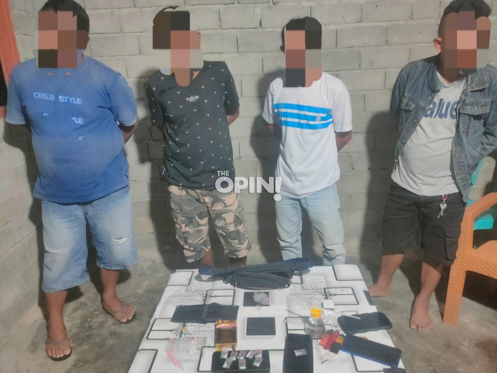 Rumah Warga di Tomini Digerebek, Sembilan Paket Sabu Disita