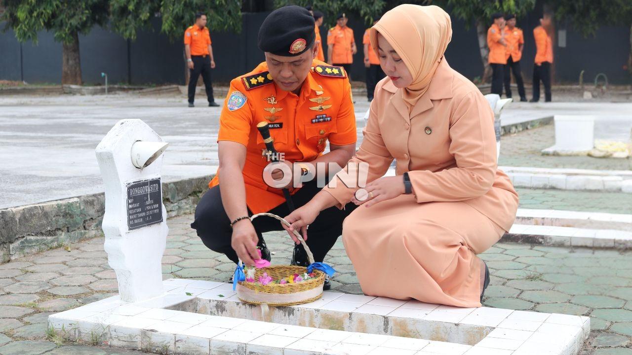 Refleksi HUT ke-54, Basarnas Palu Teguhkan Semangat Kemanusiaan di TMP Tatura